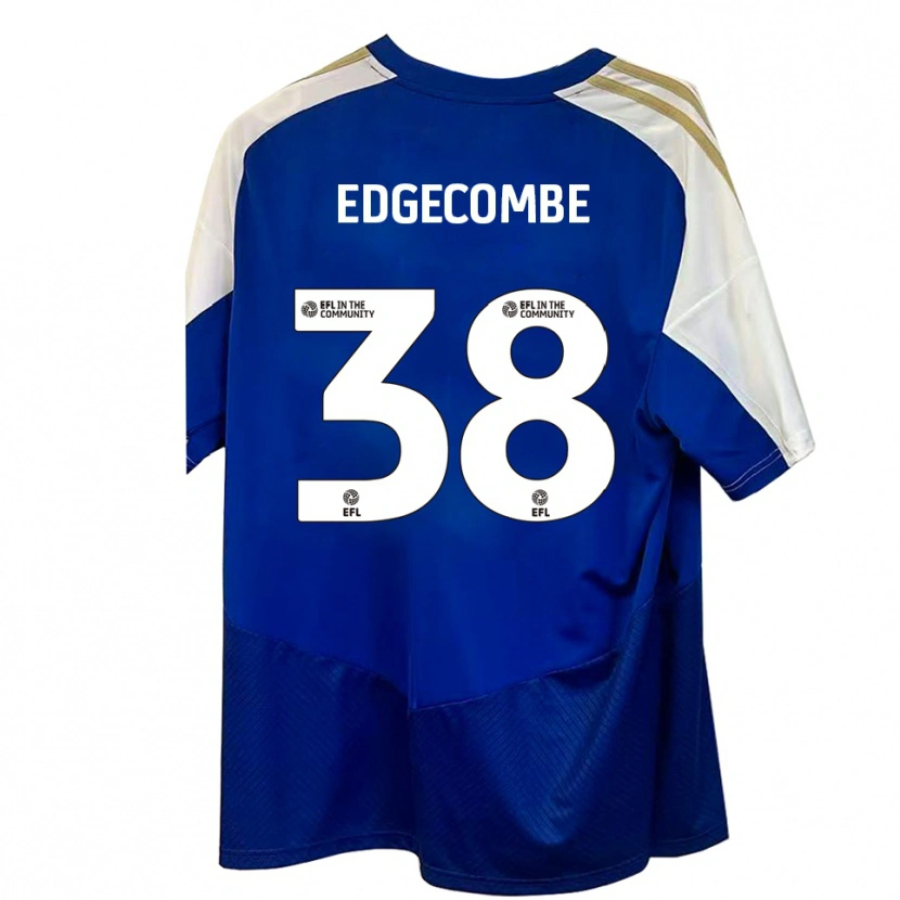 Danxen Damen Max Edgecombe #38 Blau Weiß Gold Auswärtstrikot Trikot 2025/26 T-Shirt Österreich