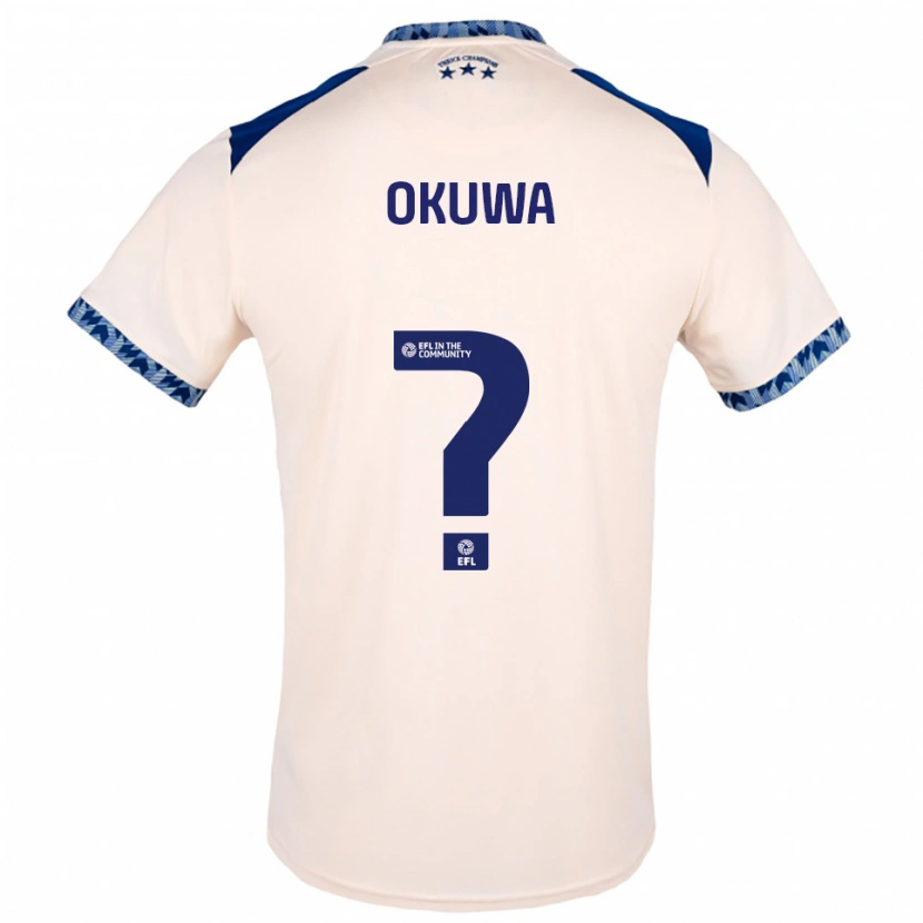 Danxen Damen Temi Okuwa #0 Creme Marine Auswärtstrikot Trikot 2025/26 T-Shirt Österreich