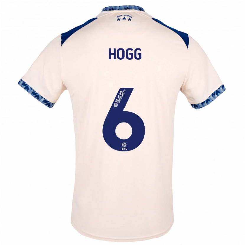 Danxen Damen Jonathan Hogg #6 Creme Marine Auswärtstrikot Trikot 2025/26 T-Shirt Österreich