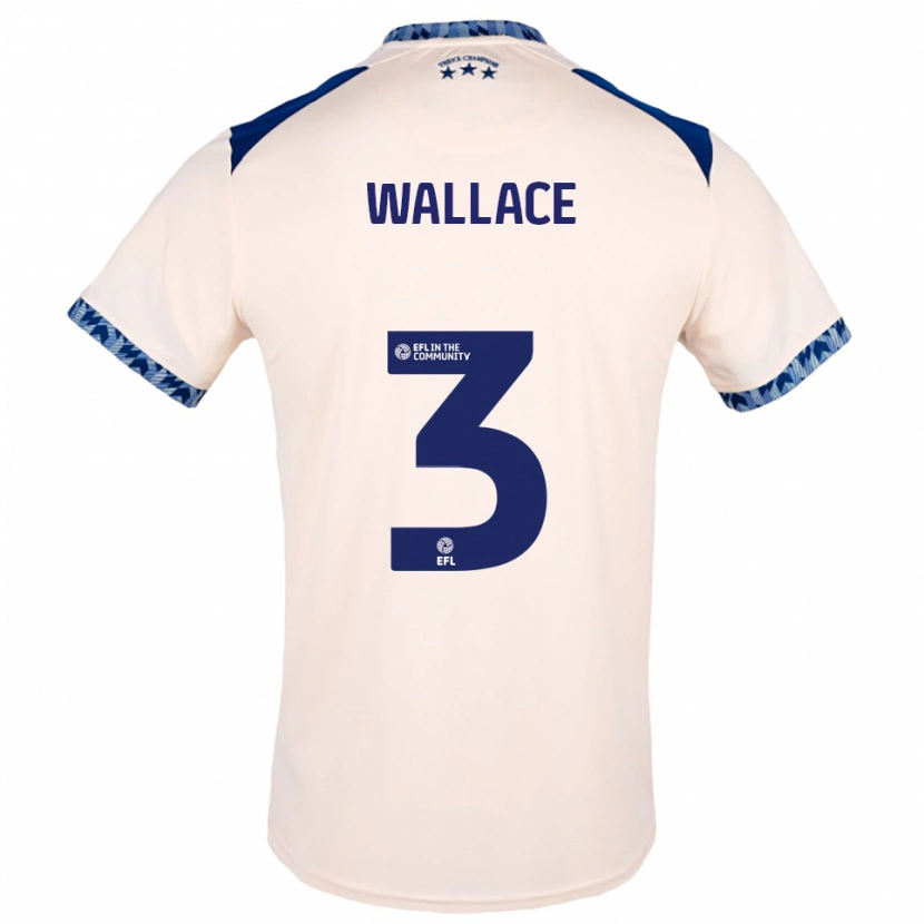 Danxen Damen Murray Wallace #3 Creme Marine Auswärtstrikot Trikot 2025/26 T-Shirt Österreich