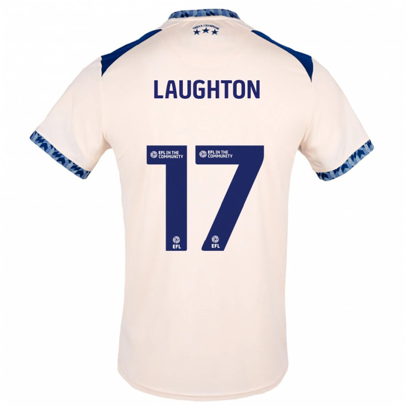 Danxen Damen Zoe Laughton #17 Creme Marine Auswärtstrikot Trikot 2025/26 T-Shirt Österreich