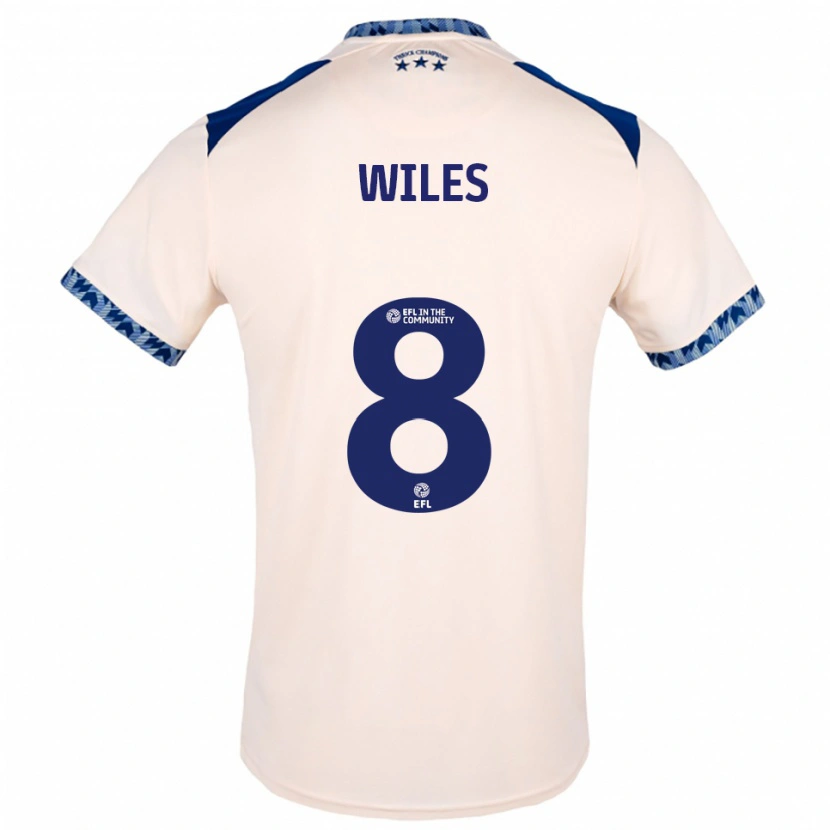 Danxen Damen Ben Wiles #8 Creme Marine Auswärtstrikot Trikot 2025/26 T-Shirt Österreich