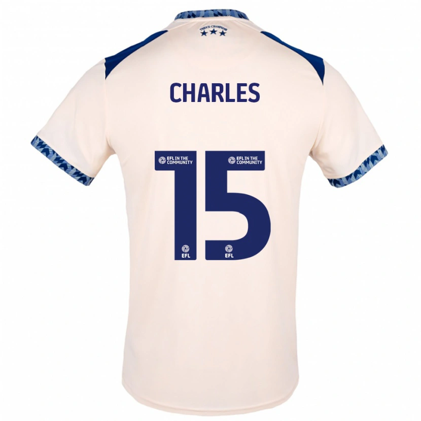 Danxen Damen Dion Charles #15 Creme Marine Auswärtstrikot Trikot 2025/26 T-Shirt Österreich