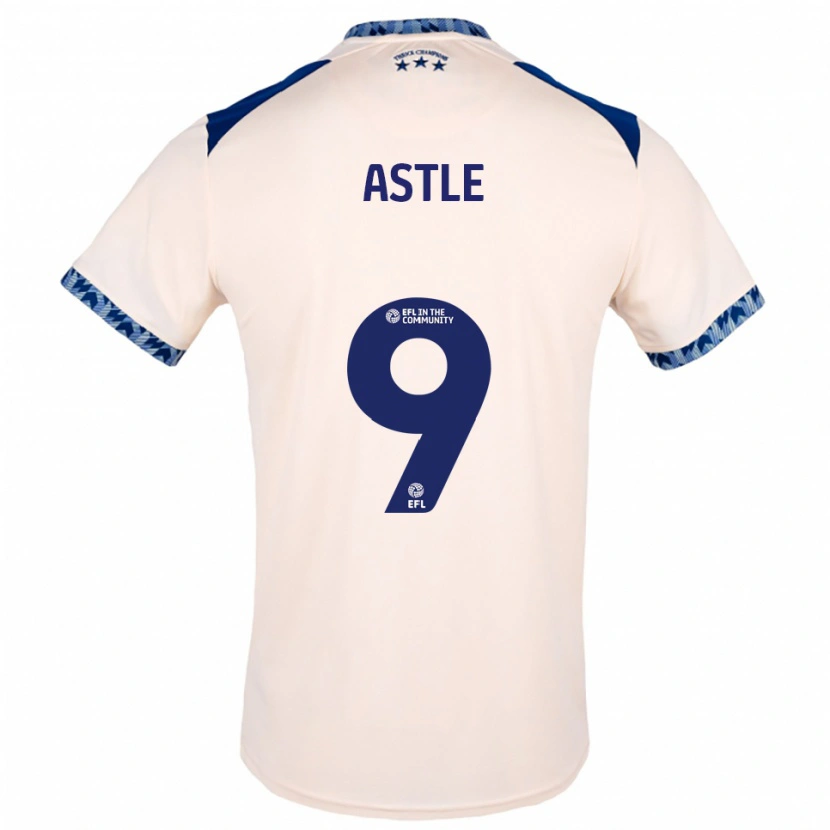 Danxen Damen Katie Astle #9 Creme Marine Auswärtstrikot Trikot 2025/26 T-Shirt Österreich