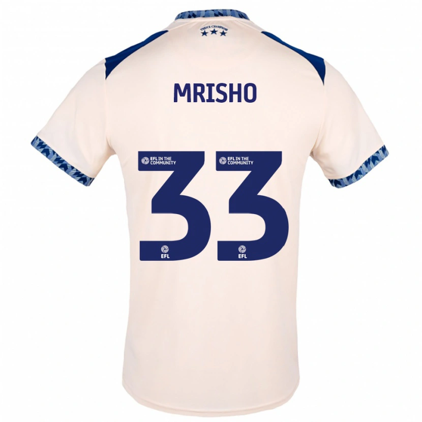 Danxen Damen Omari Mrisho #33 Creme Marine Auswärtstrikot Trikot 2025/26 T-Shirt Österreich