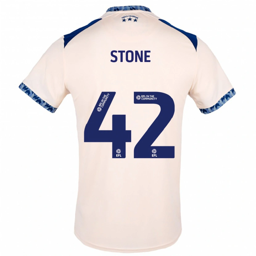 Danxen Damen Michael Stone #42 Creme Marine Auswärtstrikot Trikot 2025/26 T-Shirt Österreich