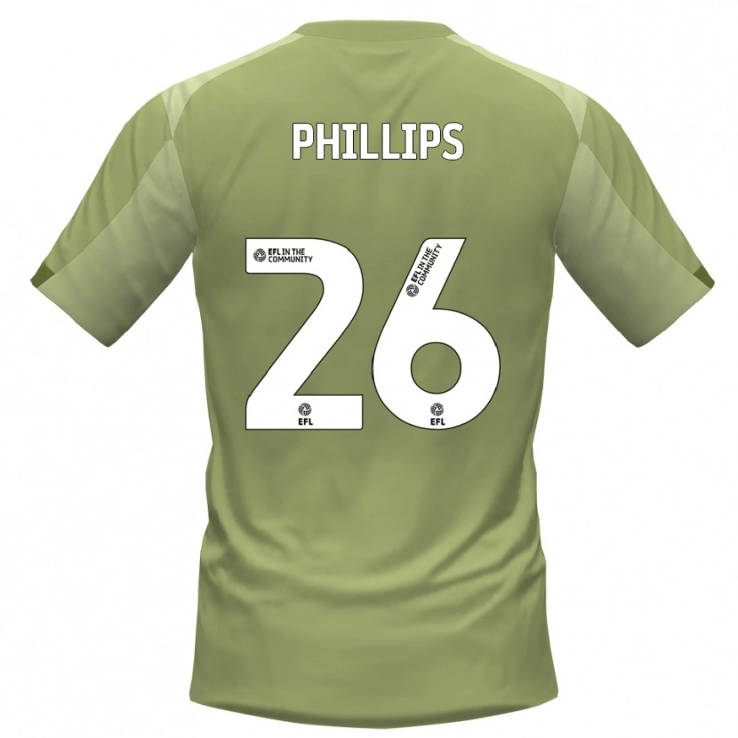 Danxen Damen Noah Phillips #26 Salbei Champagner Auswärtstrikot Trikot 2025/26 T-Shirt Österreich