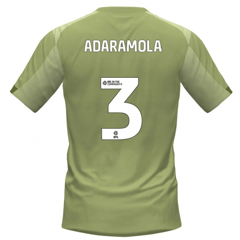Danxen Damen Tayo Adaramola #3 Salbei Champagner Auswärtstrikot Trikot 2025/26 T-Shirt Österreich