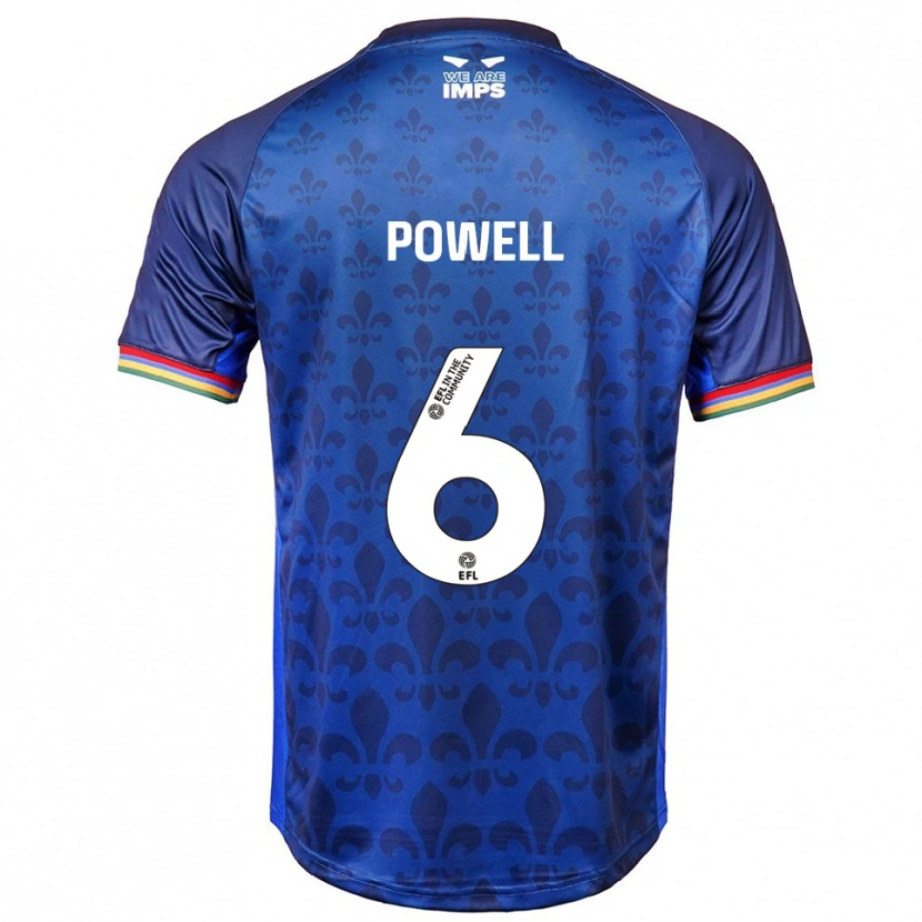 Danxen Damen Darryl Powell #6 Blau Marine Auswärtstrikot Trikot 2025/26 T-Shirt Österreich