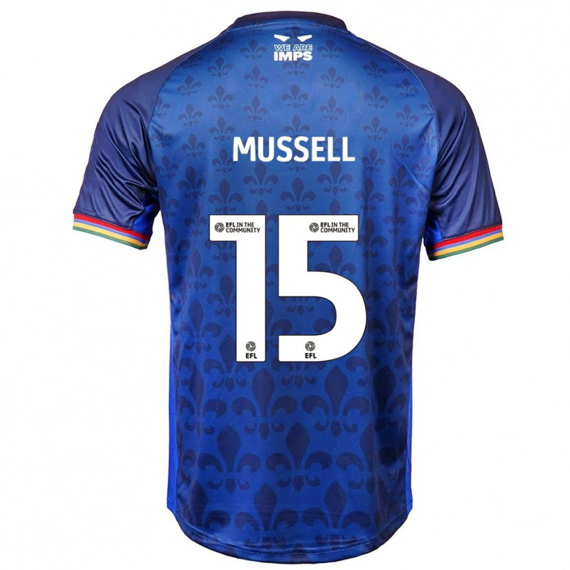 Danxen Damen Theo Mussell #15 Blau Marine Auswärtstrikot Trikot 2025/26 T-Shirt Österreich