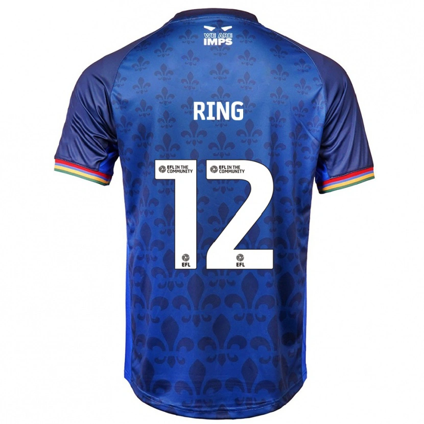 Danxen Damen Erik Ring #12 Blau Marine Auswärtstrikot Trikot 2025/26 T-Shirt Österreich