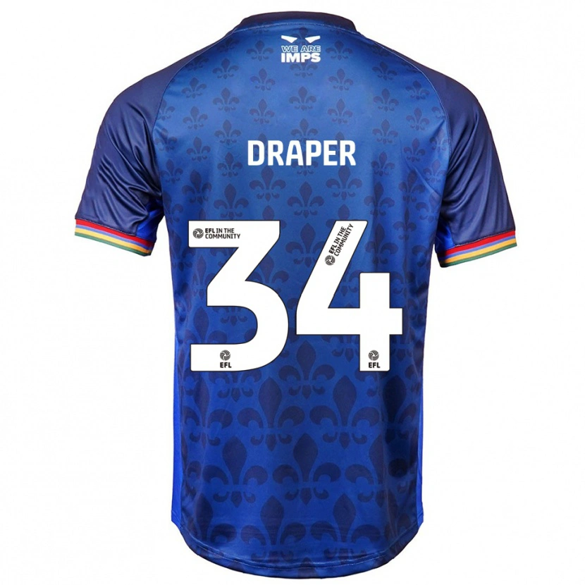 Danxen Damen Freddie Draper #34 Blau Marine Auswärtstrikot Trikot 2025/26 T-Shirt Österreich