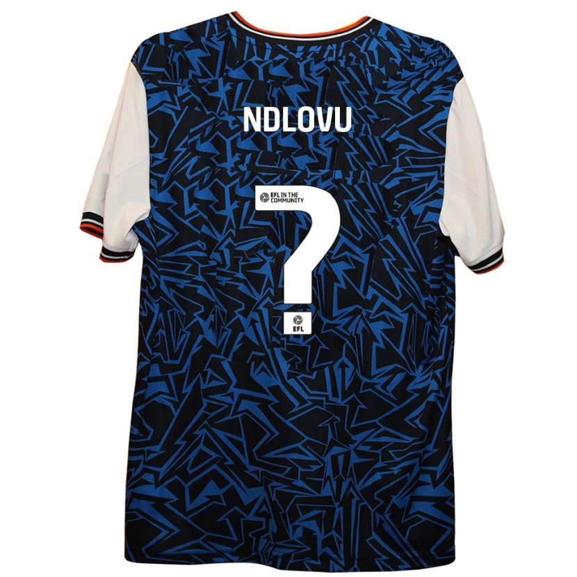 Danxen Damen Patience Ndlovu #0 Blau Schwarz Weiß Auswärtstrikot Trikot 2025/26 T-Shirt Österreich