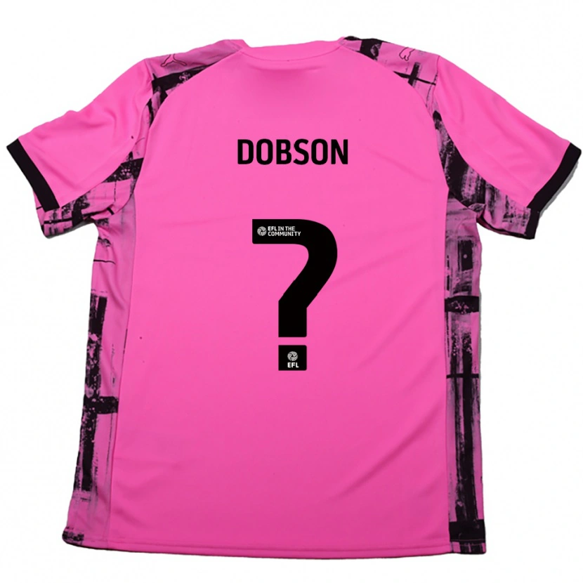 Danxen Damen Neo Dobson #0 Rosenrot Schwarz Auswärtstrikot Trikot 2025/26 T-Shirt Österreich