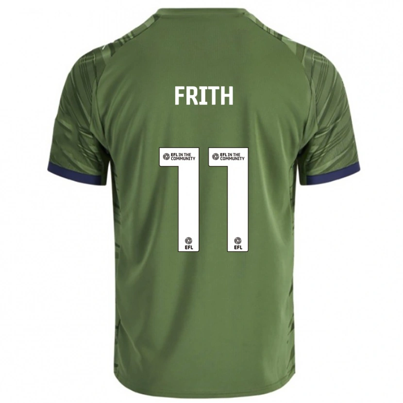 Danxen Damen Declan Frith #11 Grün Weiß Auswärtstrikot Trikot 2025/26 T-Shirt Österreich