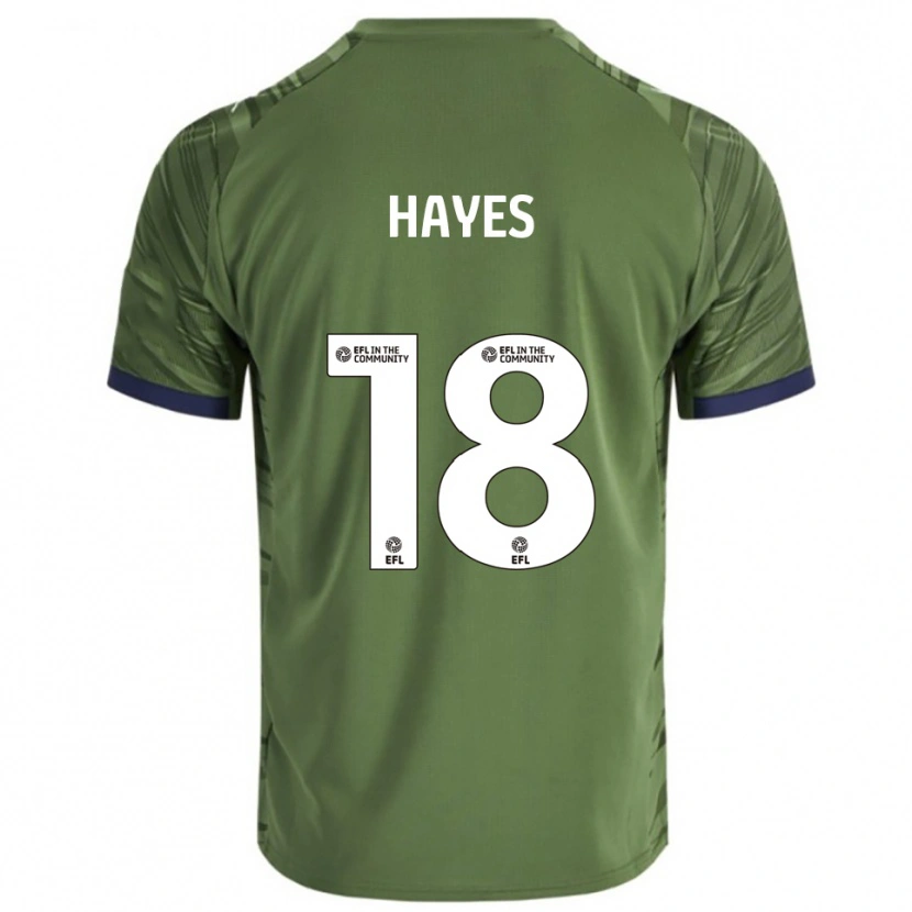 Danxen Damen Cian Hayes #18 Grün Weiß Auswärtstrikot Trikot 2025/26 T-Shirt Österreich