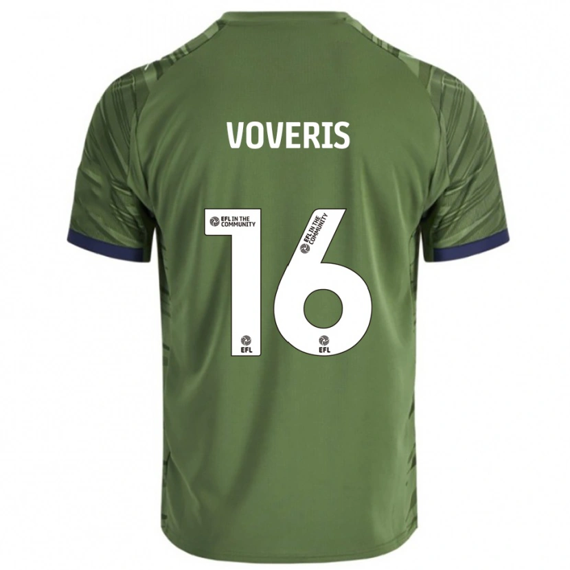 Danxen Damen Airidas Voveris #16 Grün Weiß Auswärtstrikot Trikot 2025/26 T-Shirt Österreich