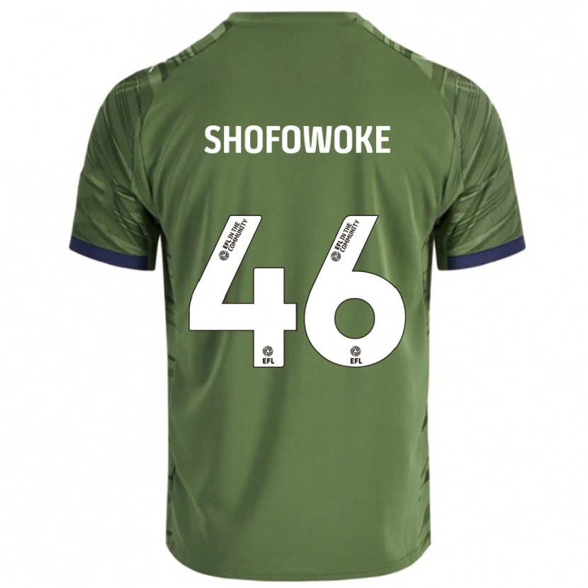 Danxen Damen Boluwatife Shofowoke #46 Grün Weiß Auswärtstrikot Trikot 2025/26 T-Shirt Österreich