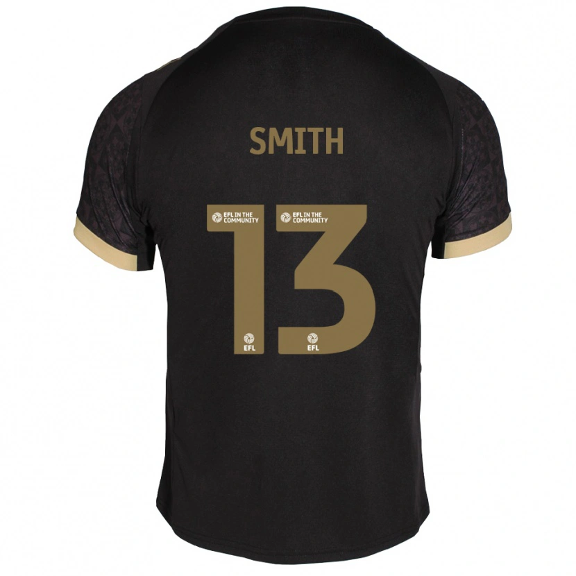 Danxen Damen Grace Smith #13 Schwarz Gold Auswärtstrikot Trikot 2025/26 T-Shirt Österreich