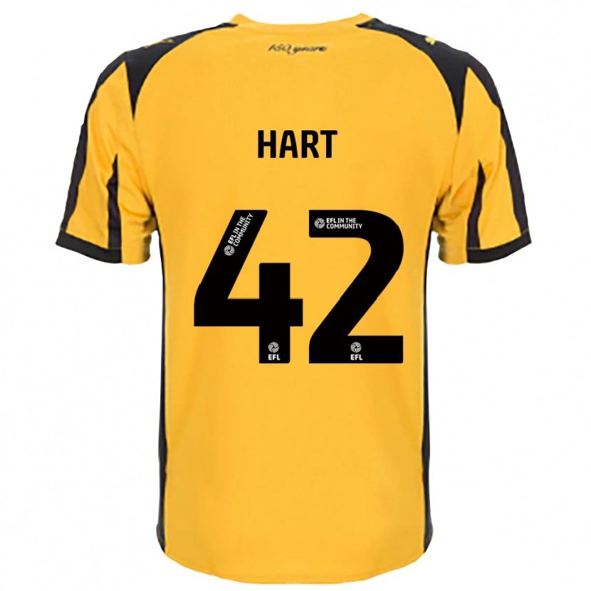 Danxen Damen Sam Hart #42 Orange Schwarz Auswärtstrikot Trikot 2025/26 T-Shirt Österreich