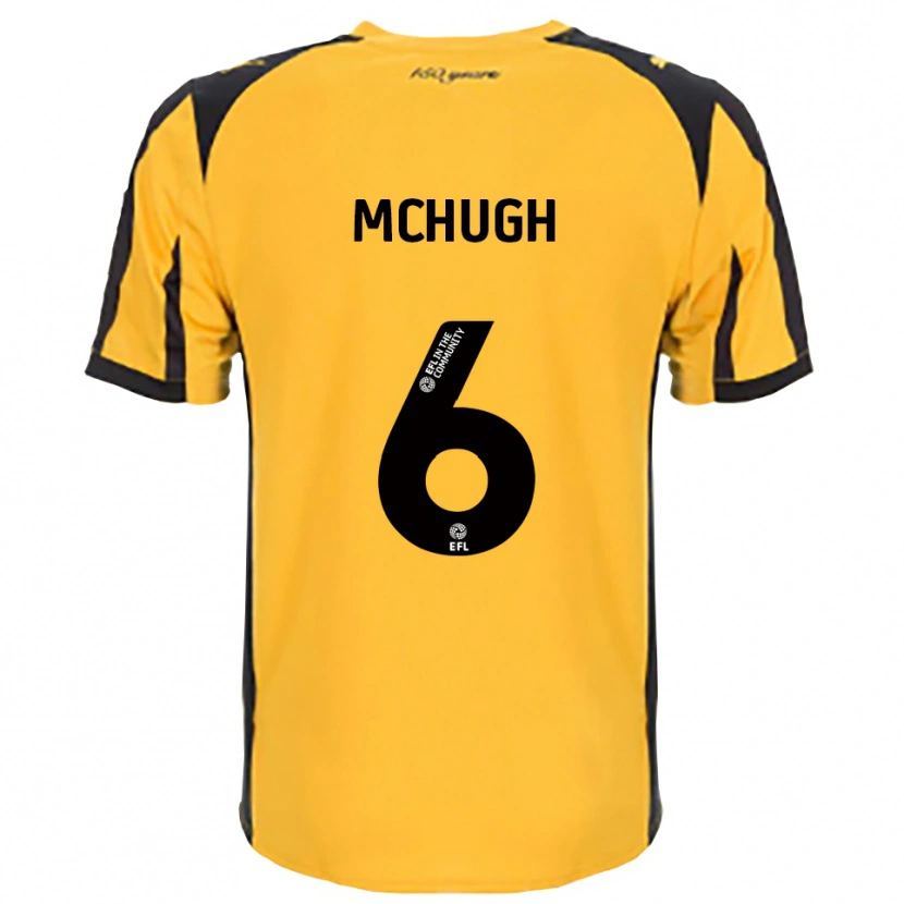 Danxen Damen Sian Mchugh #6 Orange Schwarz Auswärtstrikot Trikot 2025/26 T-Shirt Österreich