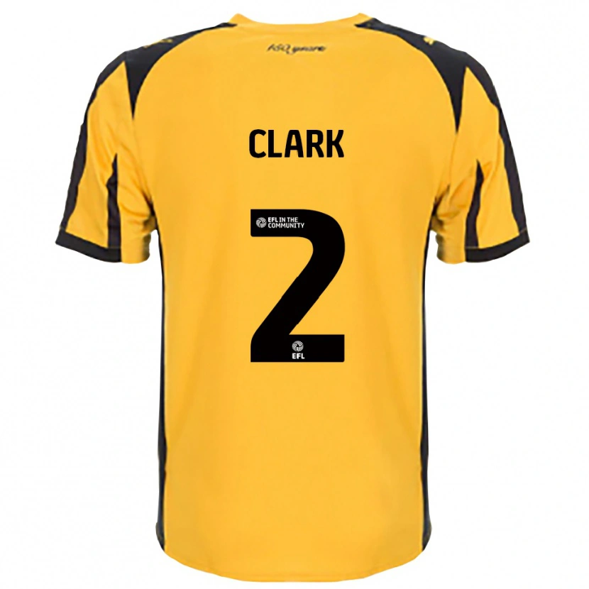 Danxen Damen Mitch Clark #2 Orange Schwarz Auswärtstrikot Trikot 2025/26 T-Shirt Österreich