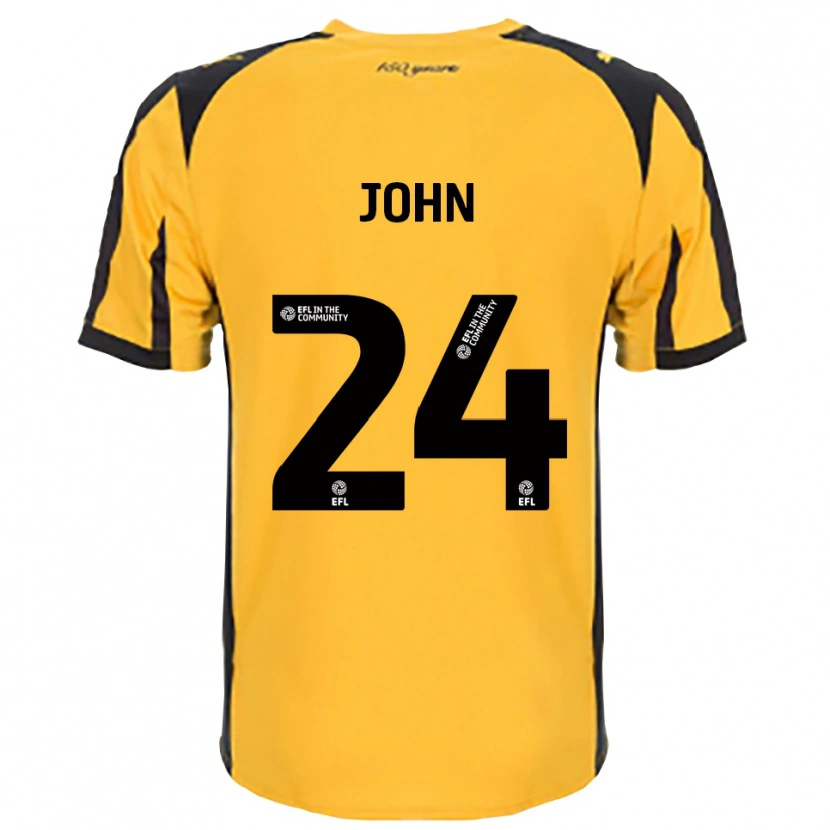 Danxen Damen Kyle John #24 Orange Schwarz Auswärtstrikot Trikot 2025/26 T-Shirt Österreich
