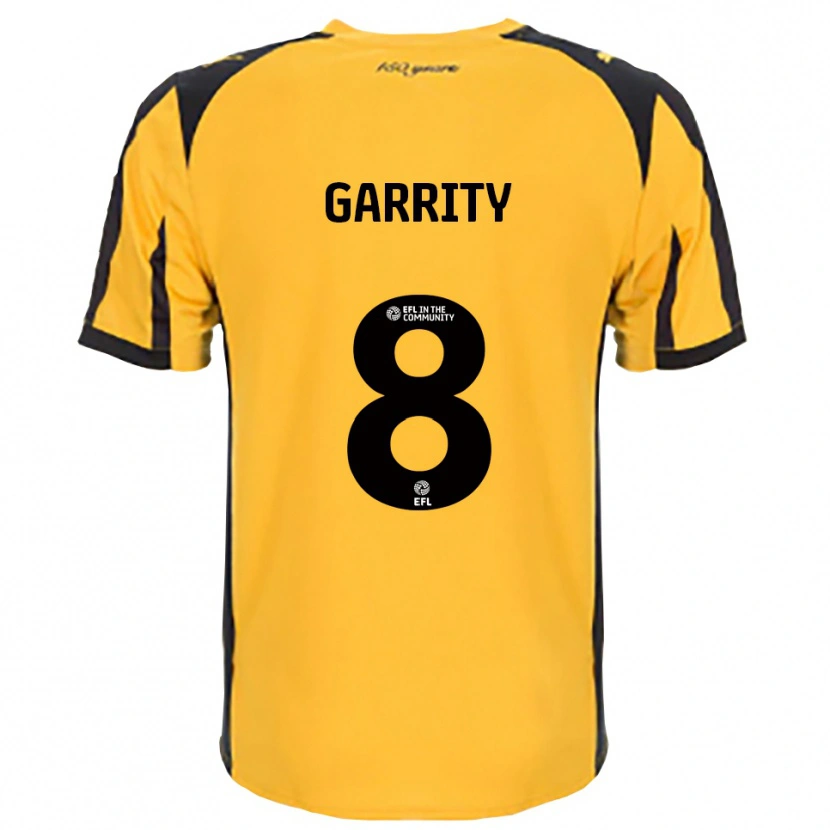 Danxen Damen Ben Garrity #8 Orange Schwarz Auswärtstrikot Trikot 2025/26 T-Shirt Österreich