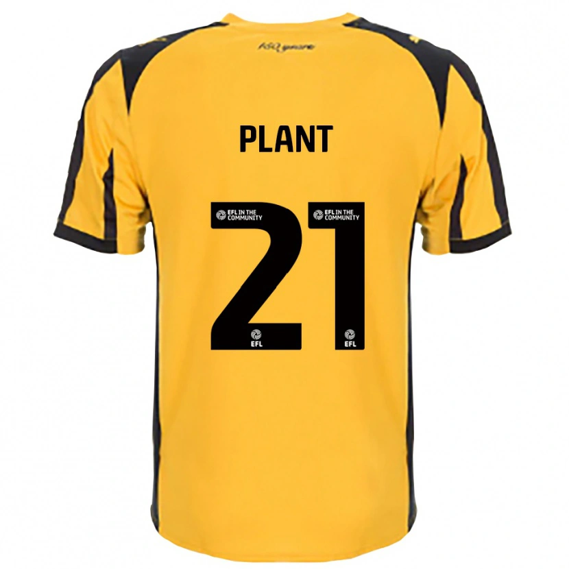 Danxen Damen James Plant #21 Orange Schwarz Auswärtstrikot Trikot 2025/26 T-Shirt Österreich