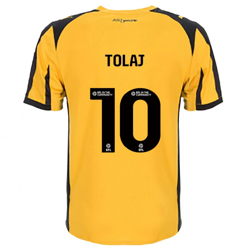 Danxen Damen Lorent Tolaj #10 Orange Schwarz Auswärtstrikot Trikot 2025/26 T-Shirt Österreich