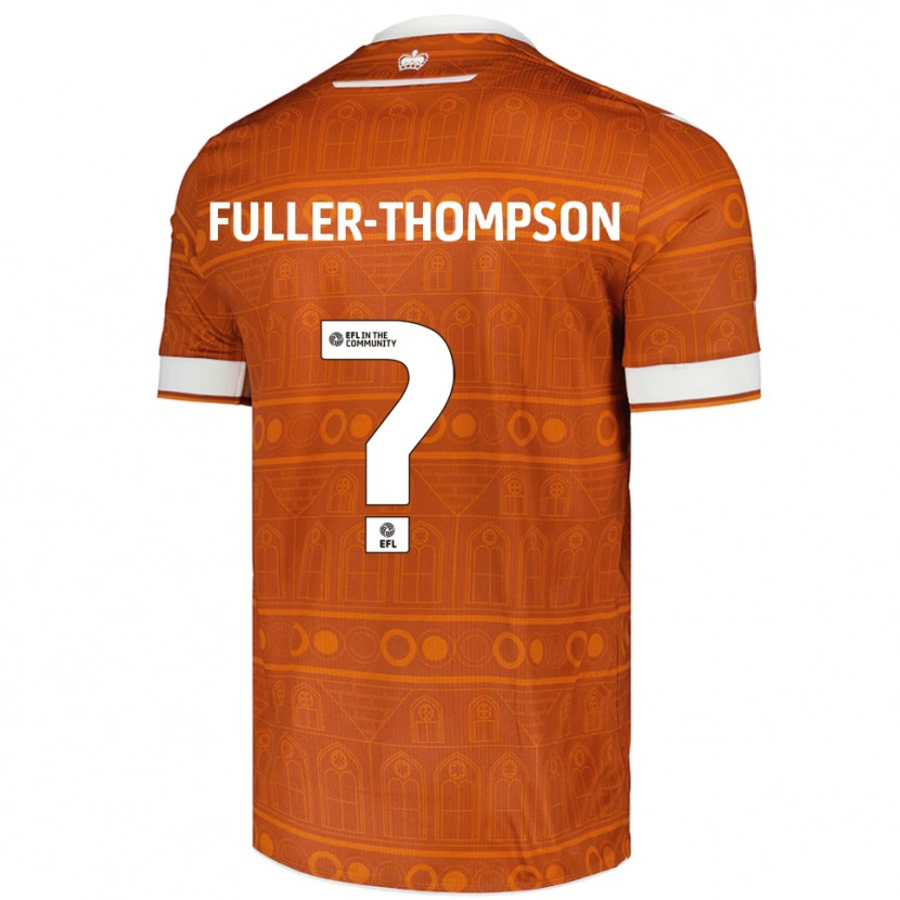 Danxen Damen Kallum Fuller-Thompson #0 Orange Weiß Auswärtstrikot Trikot 2025/26 T-Shirt Österreich
