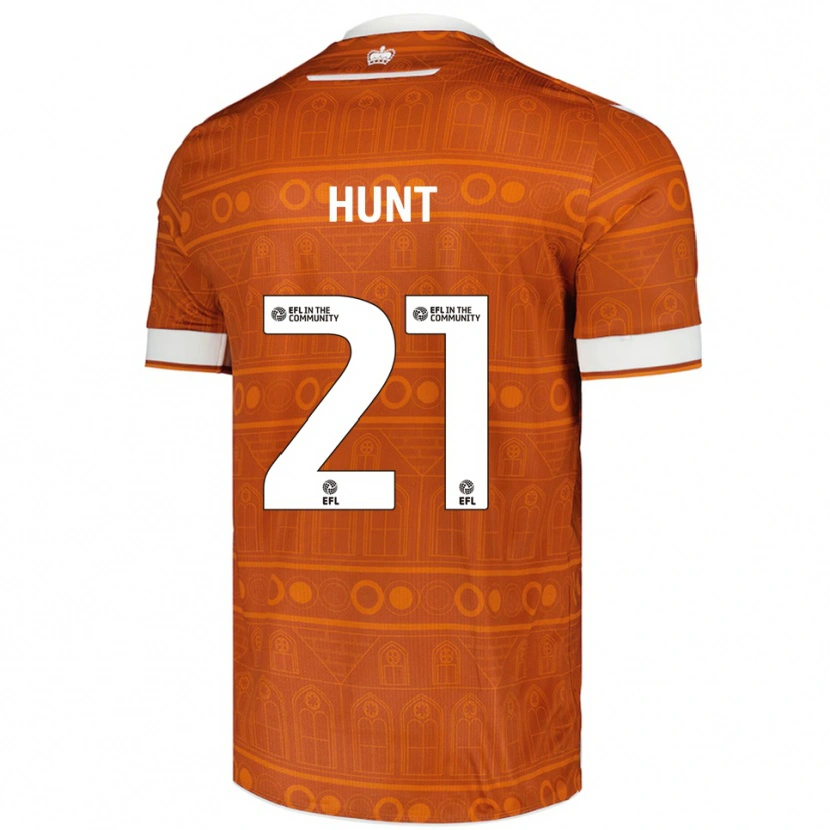 Danxen Damen Mae Hunt #21 Orange Weiß Auswärtstrikot Trikot 2025/26 T-Shirt Österreich