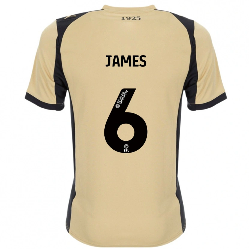 Danxen Damen Reece James #6 Gold Schwarz Auswärtstrikot Trikot 2025/26 T-Shirt Österreich