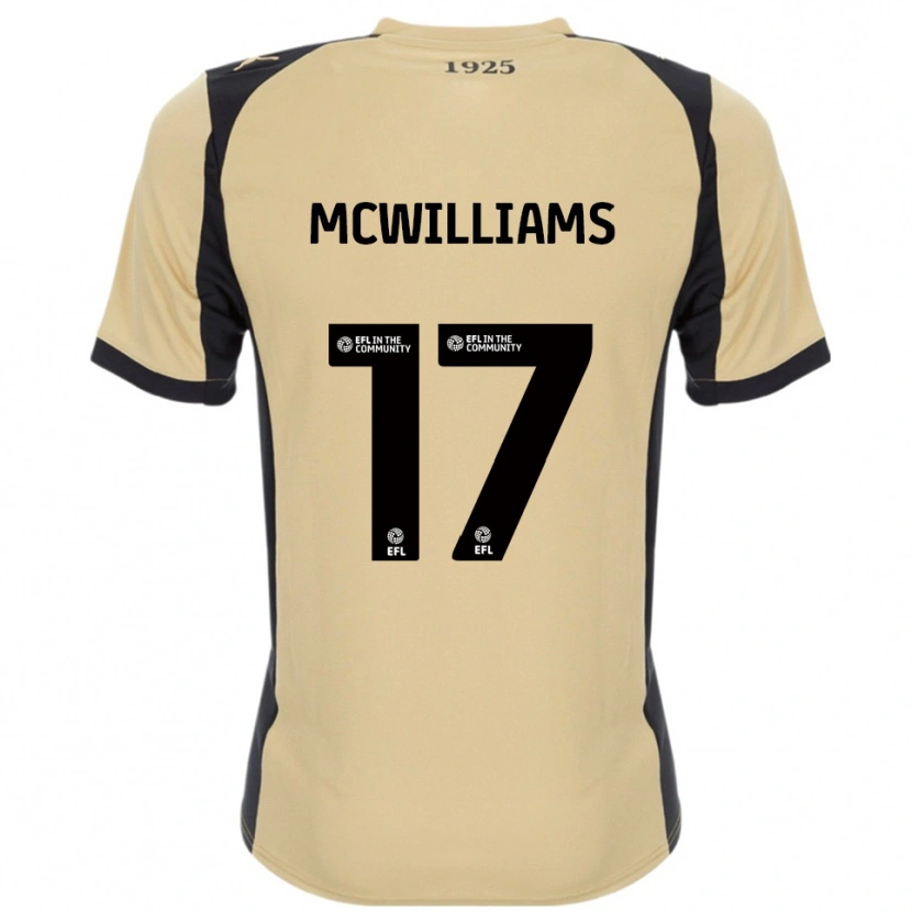 Danxen Damen Shaun Mcwilliams #17 Gold Schwarz Auswärtstrikot Trikot 2025/26 T-Shirt Österreich