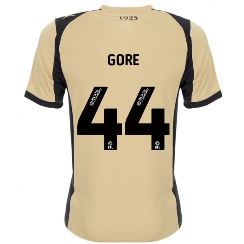 Danxen Damen Daniel Gore #44 Gold Schwarz Auswärtstrikot Trikot 2025/26 T-Shirt Österreich