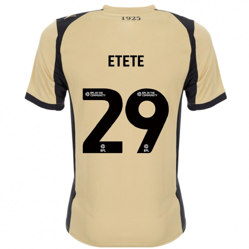 Danxen Damen Kion Etete #29 Gold Schwarz Auswärtstrikot Trikot 2025/26 T-Shirt Österreich