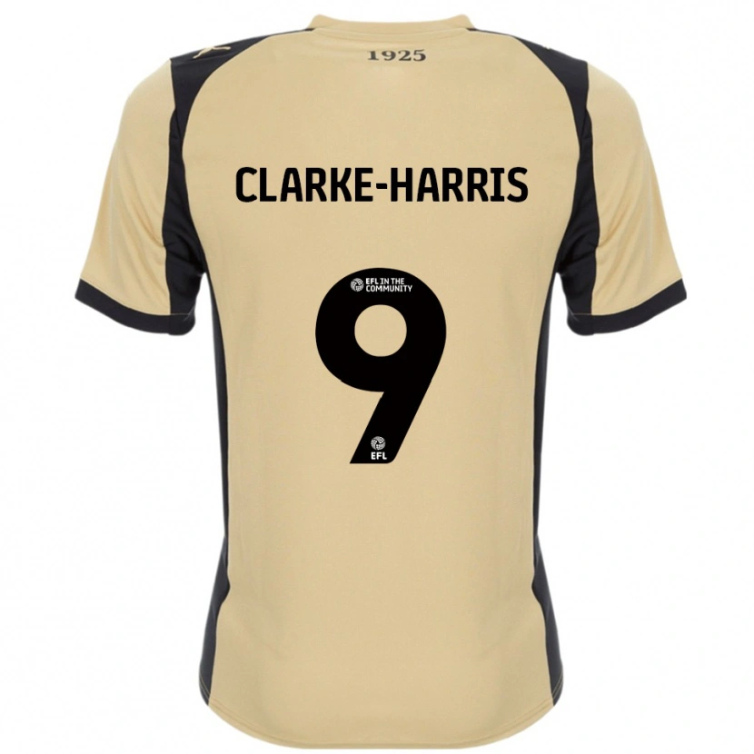 Danxen Damen Jonson Clarke-Harris #9 Gold Schwarz Auswärtstrikot Trikot 2025/26 T-Shirt Österreich