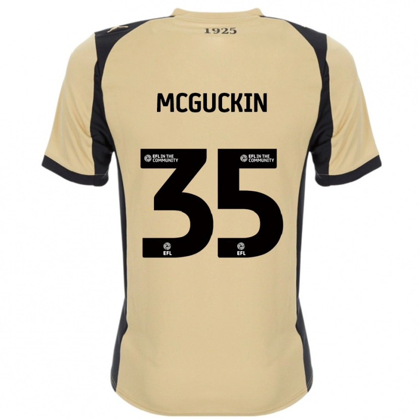 Danxen Damen Ciaran Mcguckin #35 Gold Schwarz Auswärtstrikot Trikot 2025/26 T-Shirt Österreich