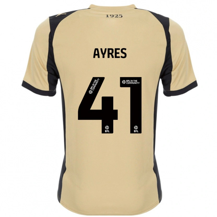 Danxen Damen Josh Ayres #41 Gold Schwarz Auswärtstrikot Trikot 2025/26 T-Shirt Österreich