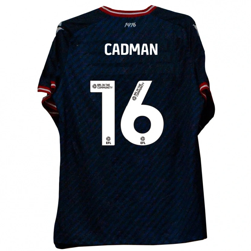 Danxen Damen Taye Cadman #16 Marine Rot Auswärtstrikot Trikot 2025/26 T-Shirt Österreich