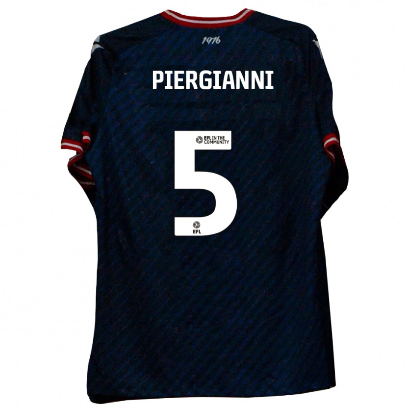 Danxen Damen Carl Piergianni #5 Marine Rot Auswärtstrikot Trikot 2025/26 T-Shirt Österreich