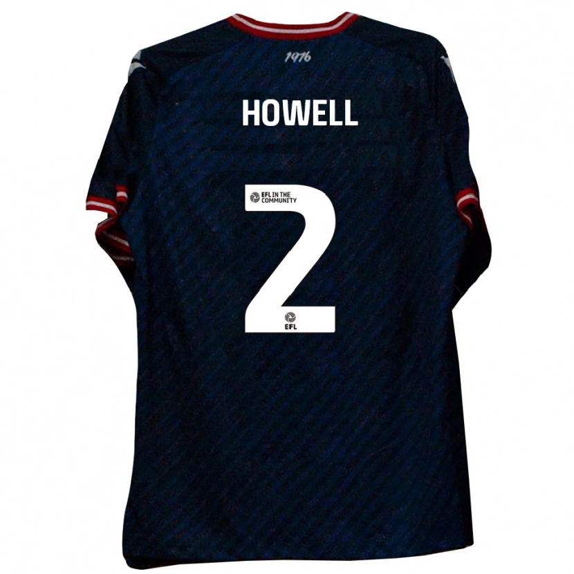 Danxen Damen Zack Howell #2 Marine Rot Auswärtstrikot Trikot 2025/26 T-Shirt Österreich