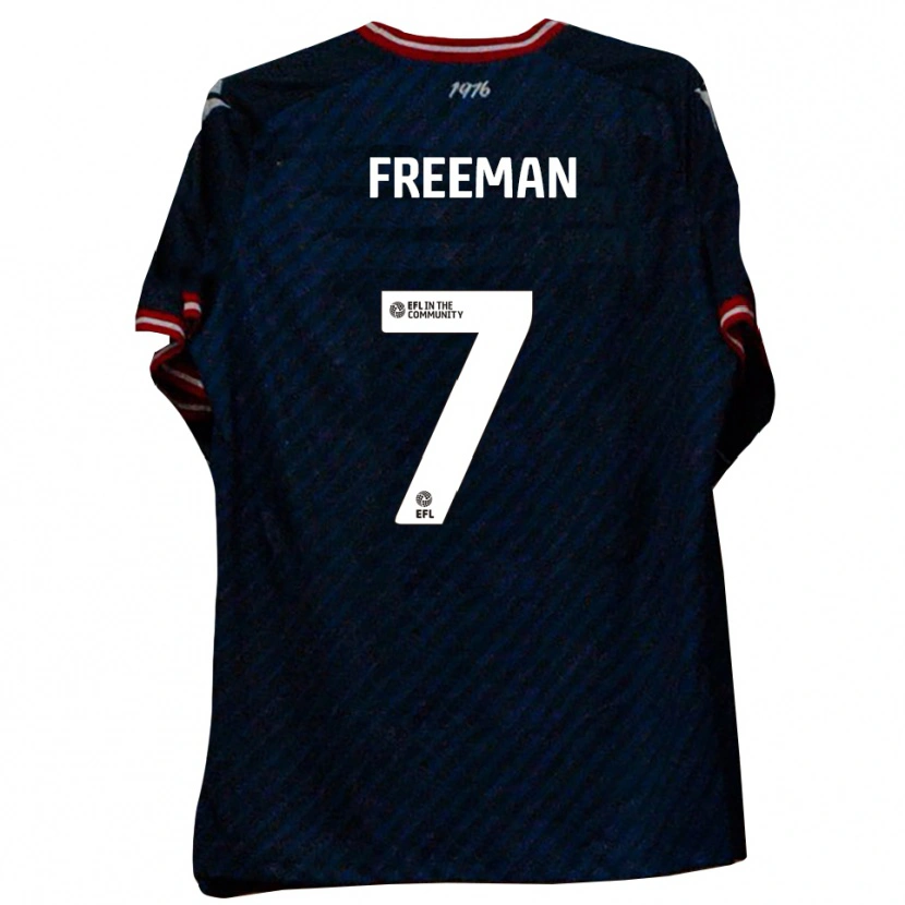 Danxen Damen Nick Freeman #7 Marine Rot Auswärtstrikot Trikot 2025/26 T-Shirt Österreich