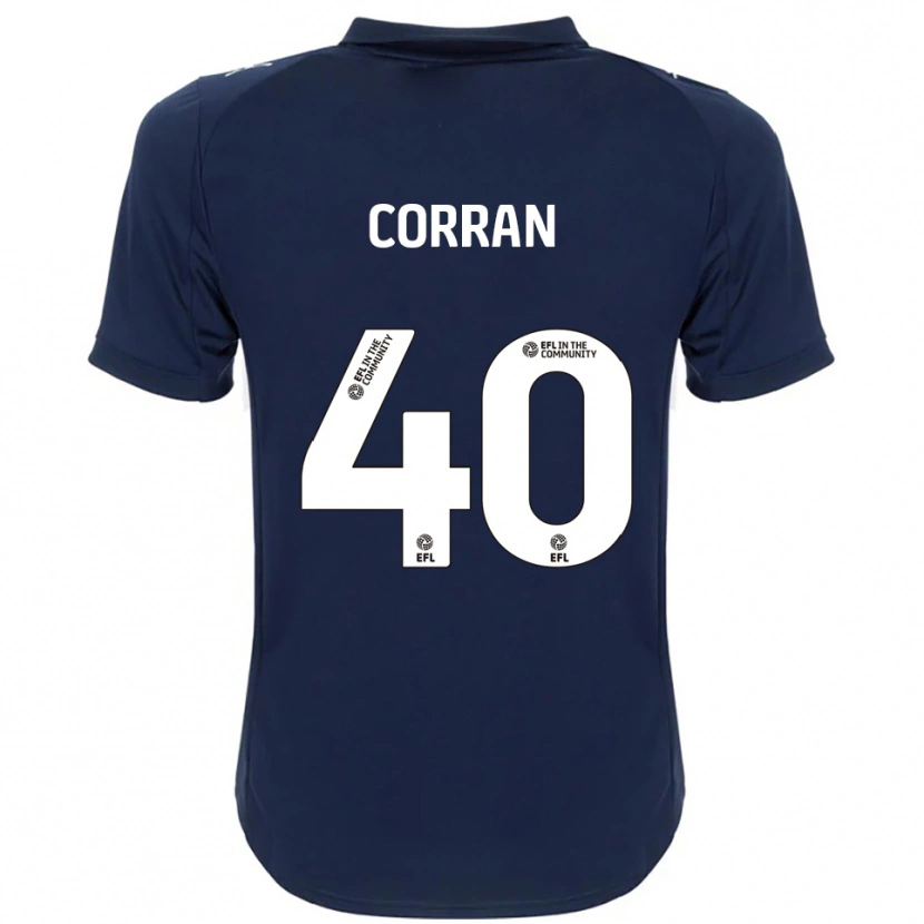 Danxen Damen Matthew Corran #40 Marine Weiß Auswärtstrikot Trikot 2025/26 T-Shirt Österreich
