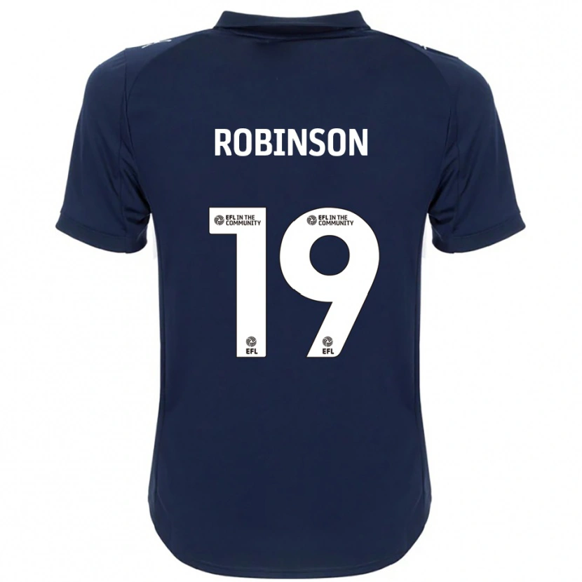 Danxen Damen Luke Robinson #19 Marine Weiß Auswärtstrikot Trikot 2025/26 T-Shirt Österreich