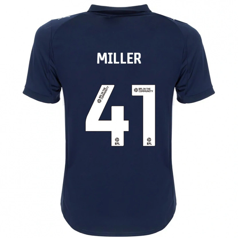 Danxen Damen K'marni Miller #41 Marine Weiß Auswärtstrikot Trikot 2025/26 T-Shirt Österreich