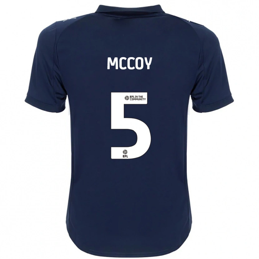 Danxen Damen Libby Mccoy #5 Marine Weiß Auswärtstrikot Trikot 2025/26 T-Shirt Österreich