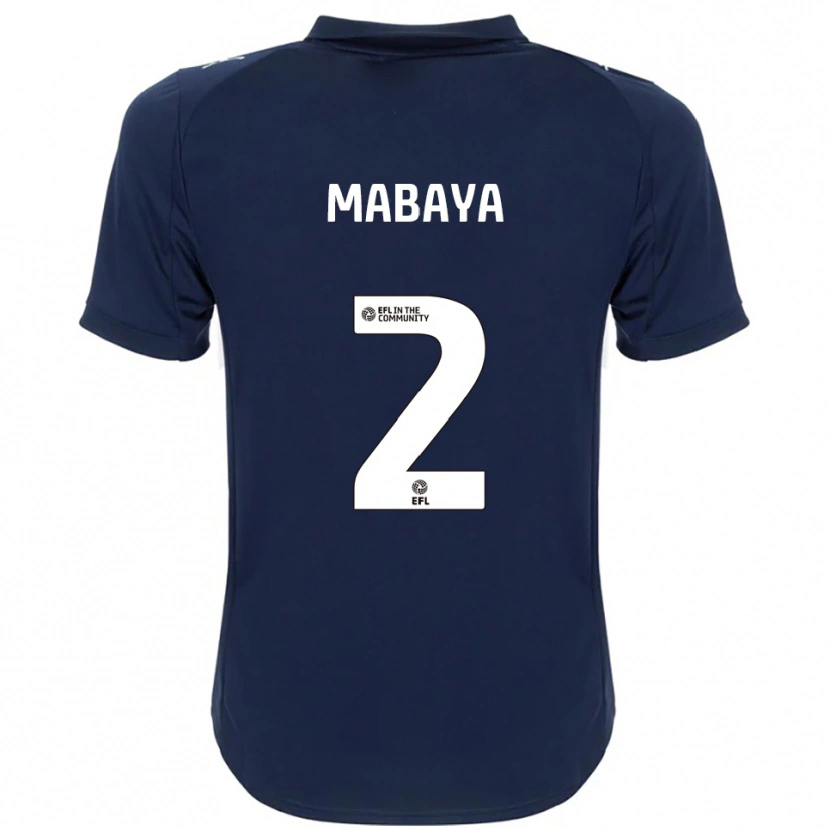 Danxen Damen Isaac Mabaya #2 Marine Weiß Auswärtstrikot Trikot 2025/26 T-Shirt Österreich