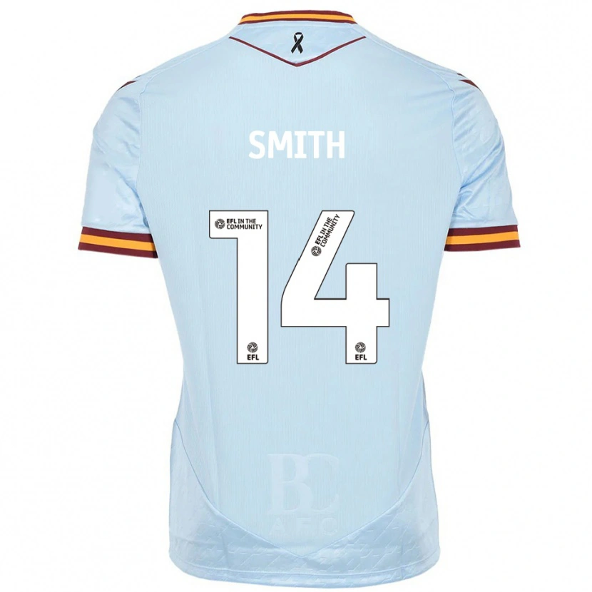 Danxen Damen Tyler Smith #14 Himmelblau Auswärtstrikot Trikot 2025/26 T-Shirt Österreich