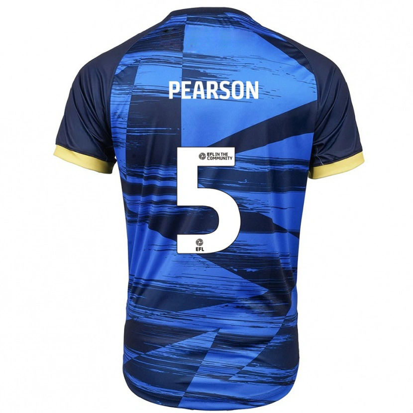 Danxen Damen Matty Pearson #5 Blau Marine Auswärtstrikot Trikot 2025/26 T-Shirt Österreich